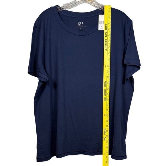 NWT GAP Womens Relaxed Fit T-Shirt, 100% Organically Grown Cotton, True Navy, XL - Picture 8 of 8